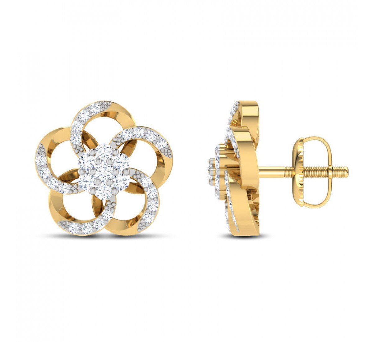 Siren Daimond Earrings