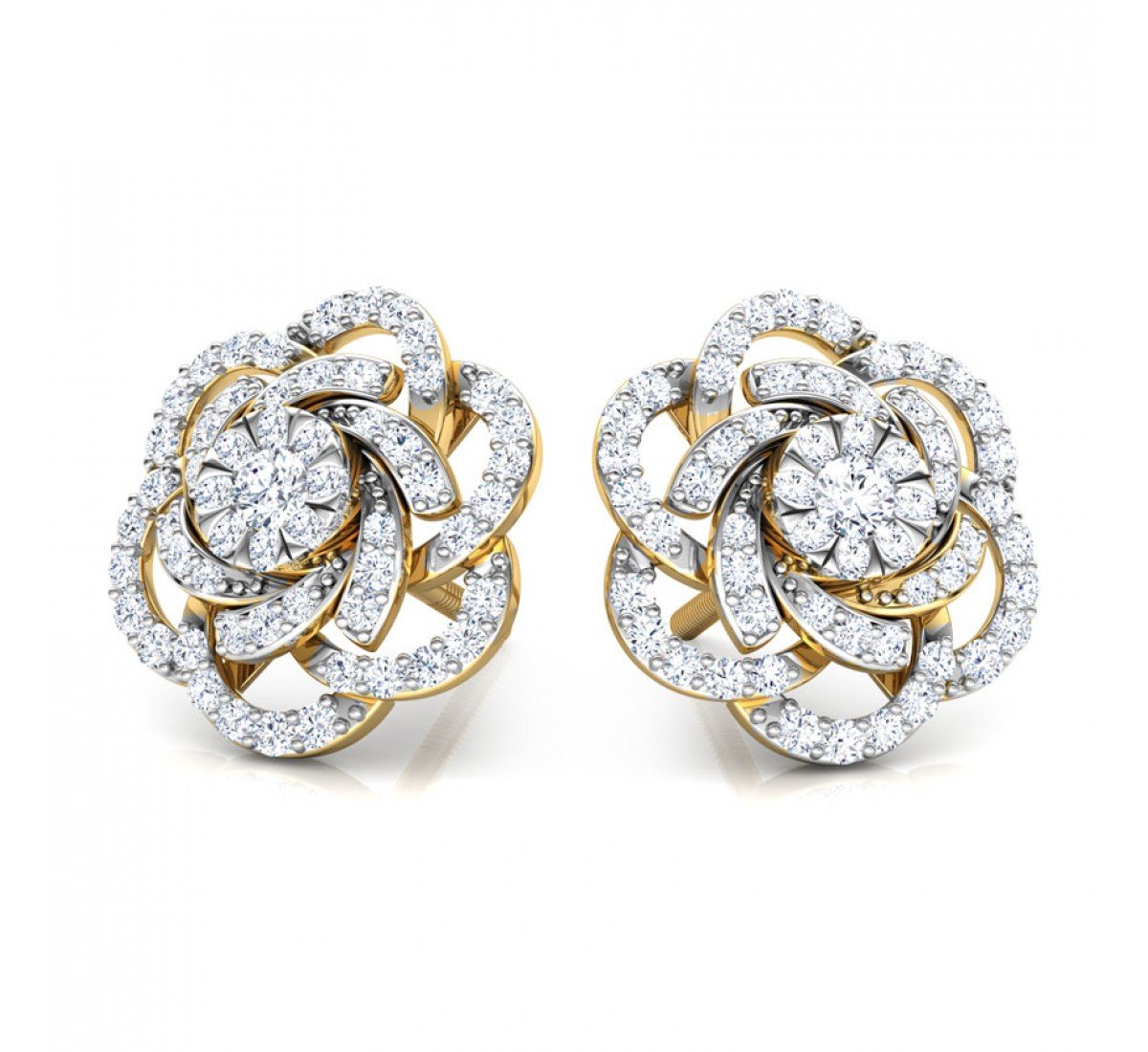 Nifty Diamond Earrings