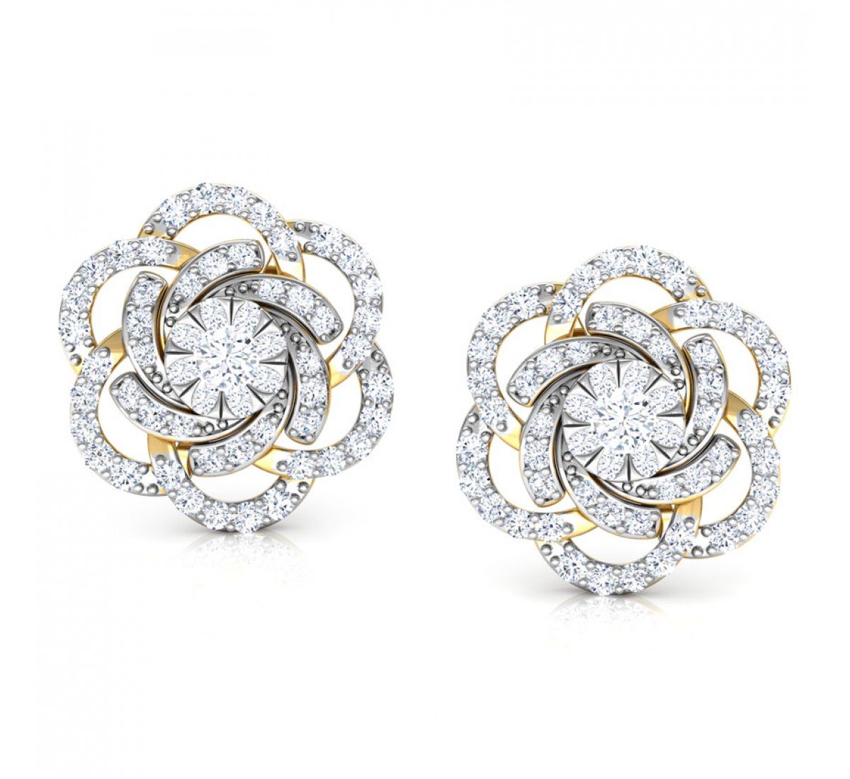 Nifty Diamond Earrings