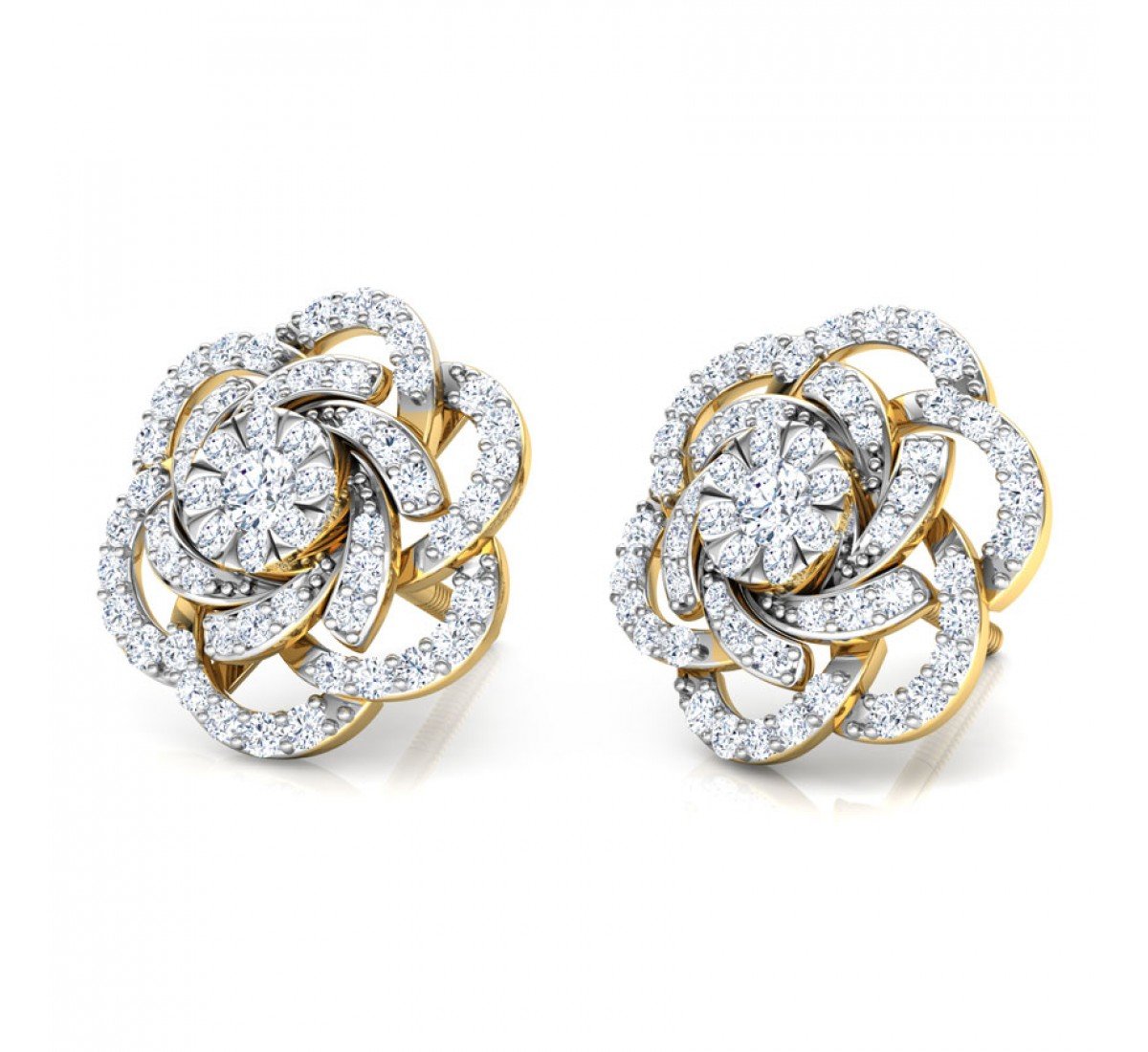 Nifty Diamond Earrings