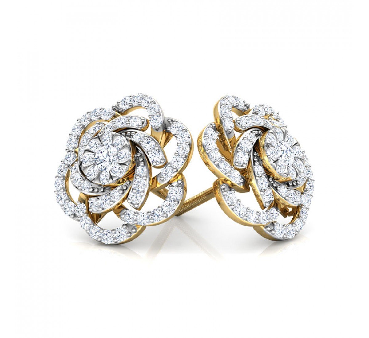 Nifty Diamond Earrings