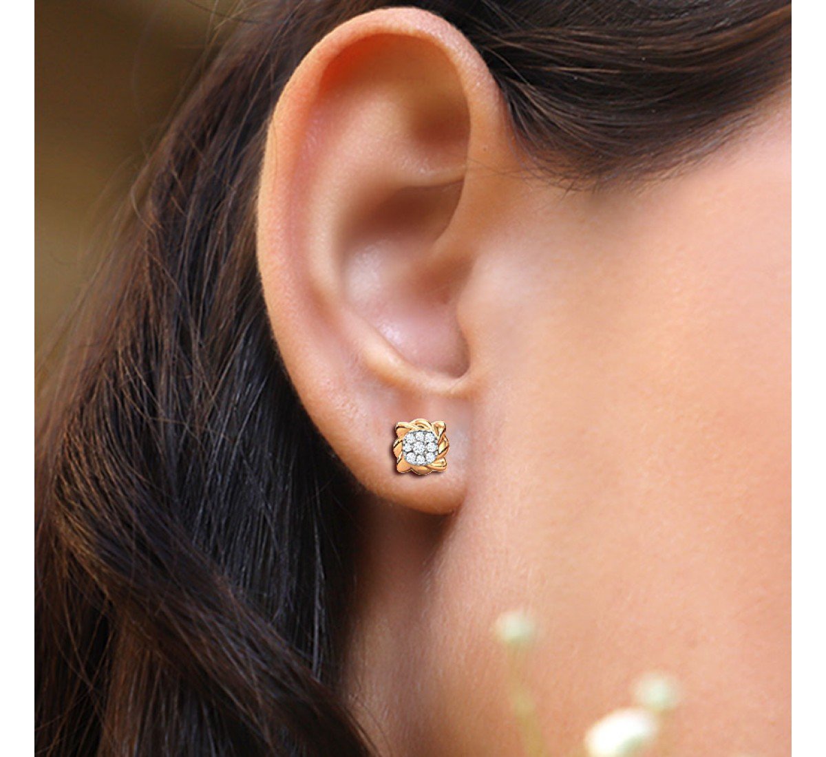 Rhapsodic Diamond Earrings