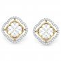 Palliate Diamond Earrings