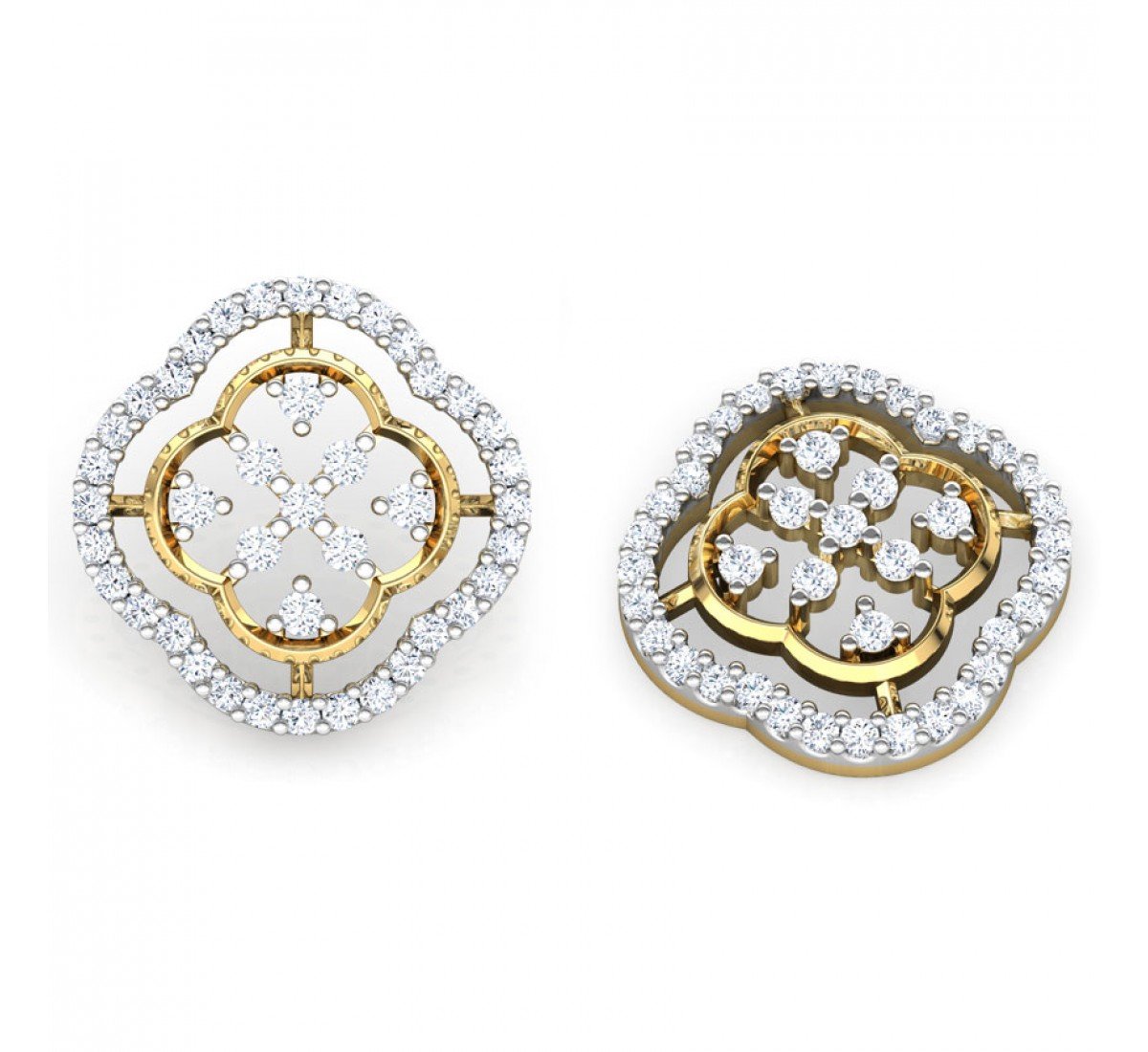 Palliate Diamond Earrings