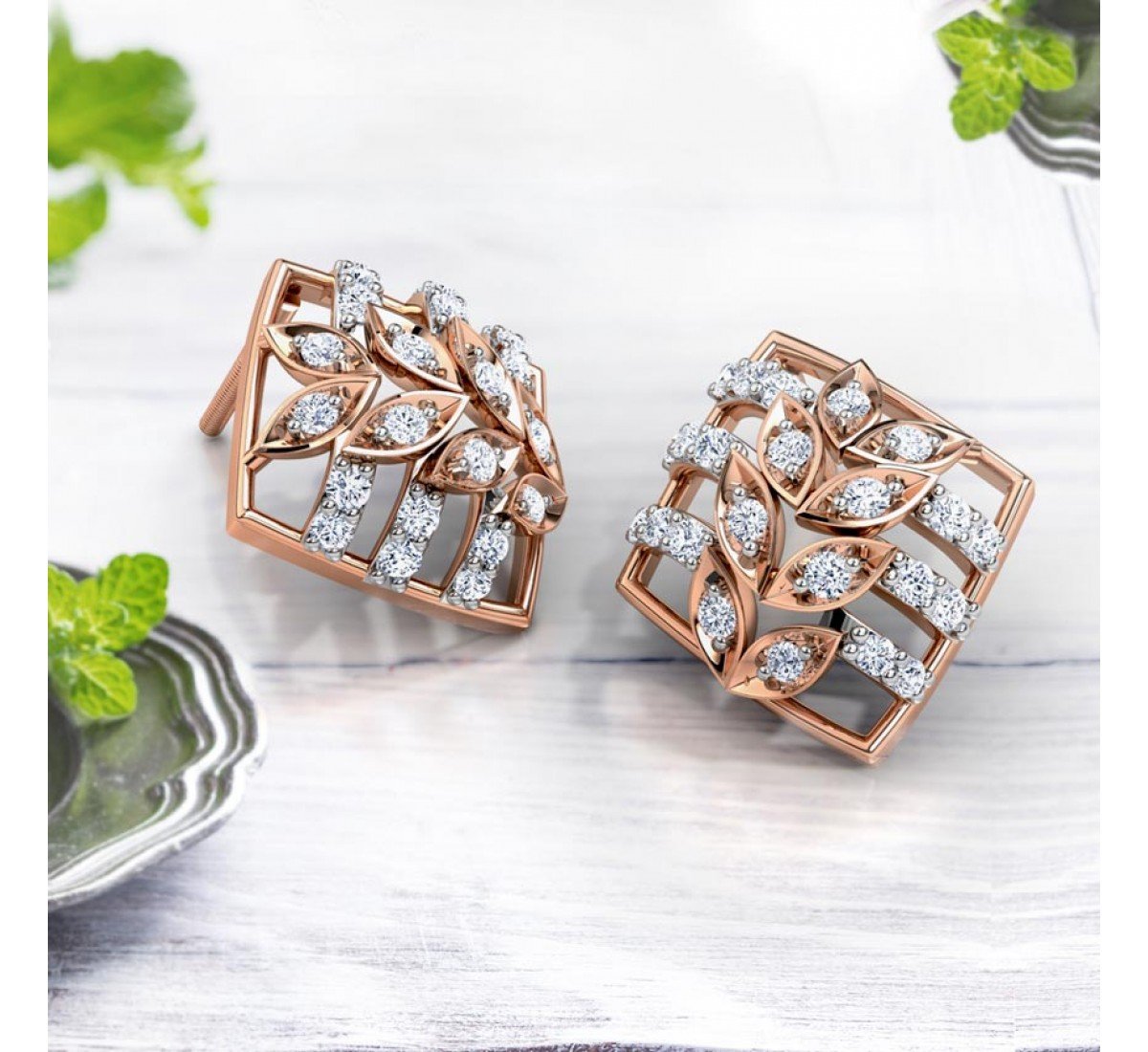 Nexus Diamond Earrings