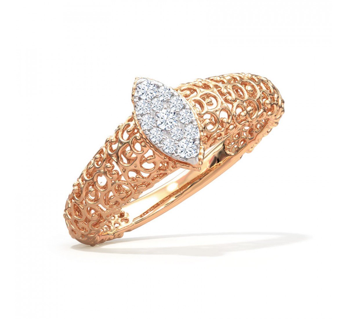 Bella Moon Diamond Ring