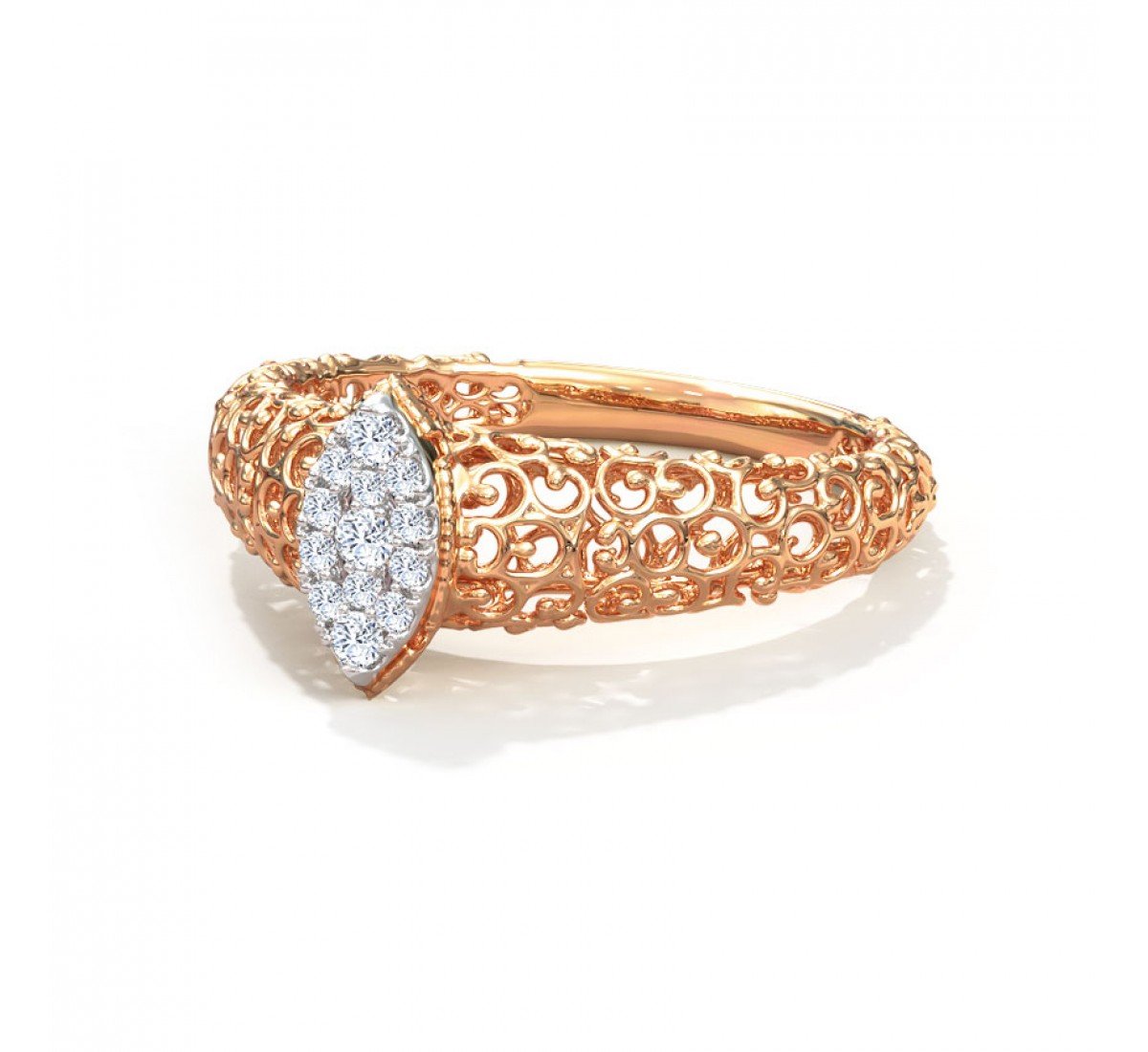 Bella Moon Diamond Ring