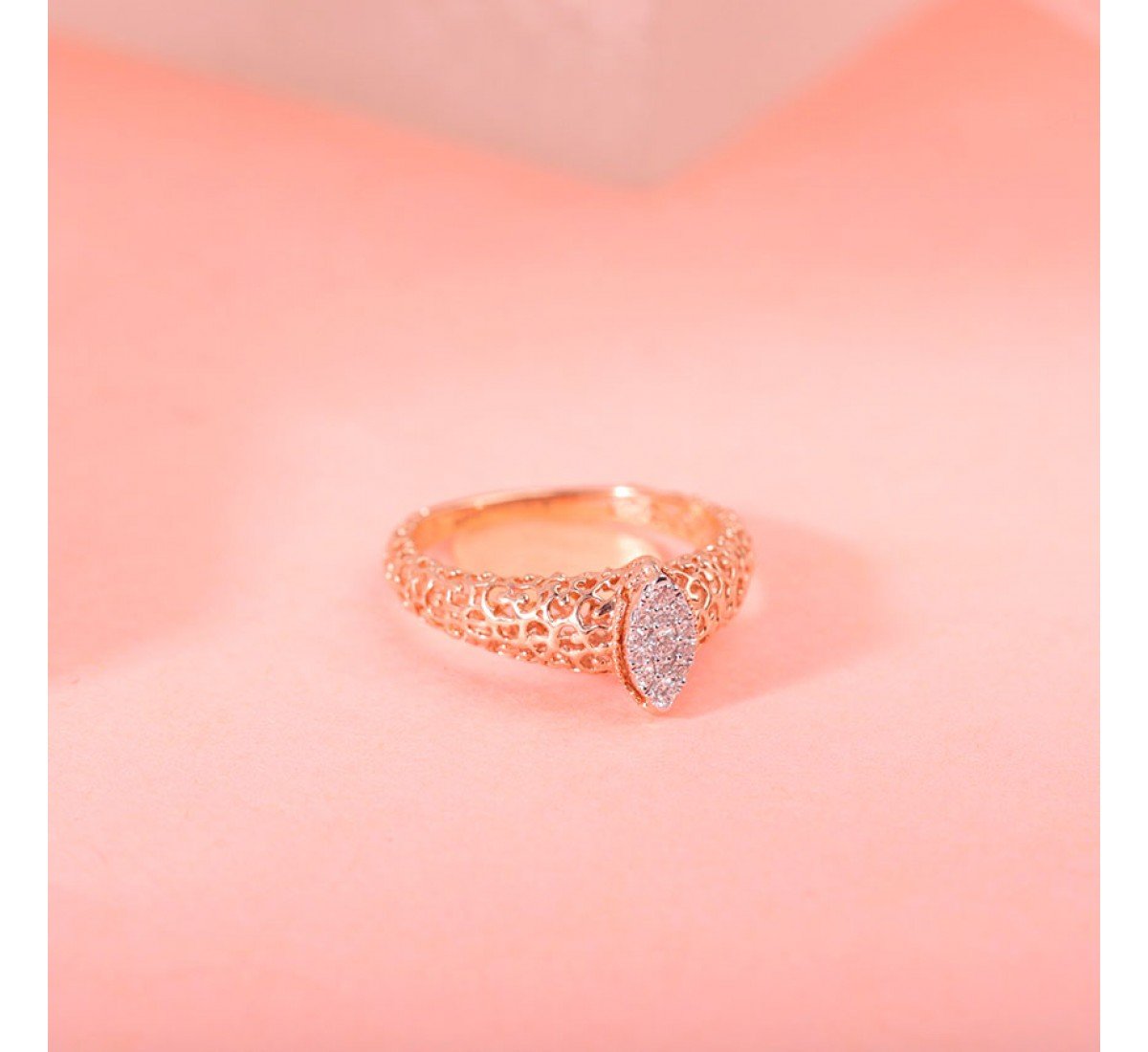 Bella Moon Diamond Ring