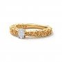 Cursive Primrose Diamond Ring