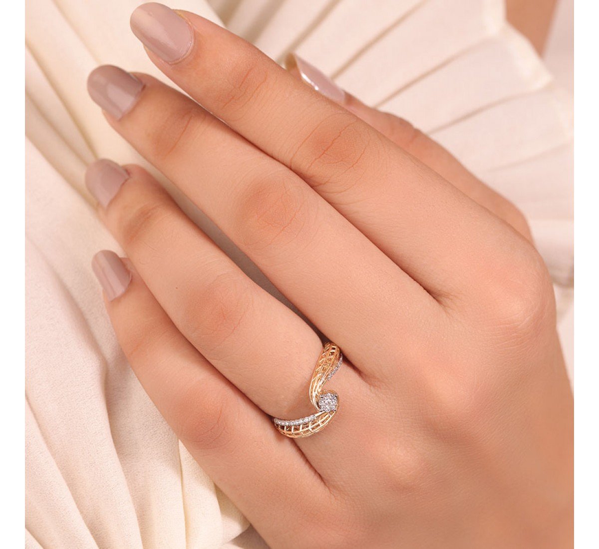 Jubilant Victory Diamond Ring