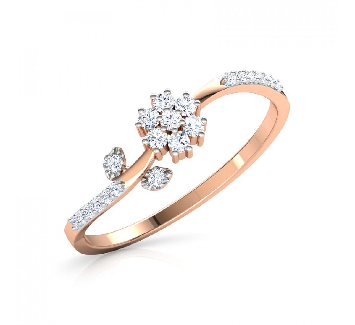 Yashvasin Floret Diamond Ring