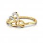 Crest Row Diamond Ring