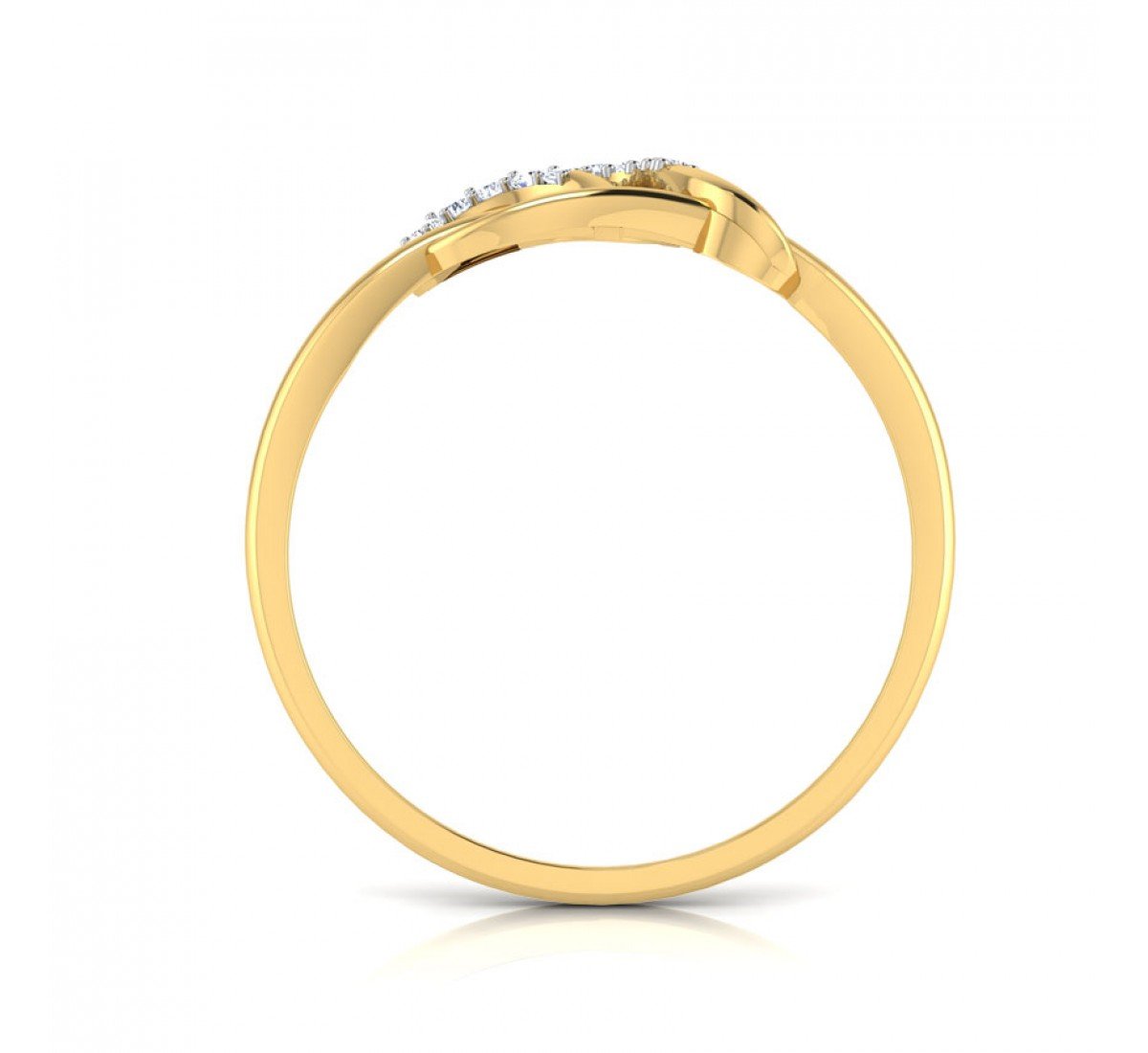 Crest Row Diamond Ring