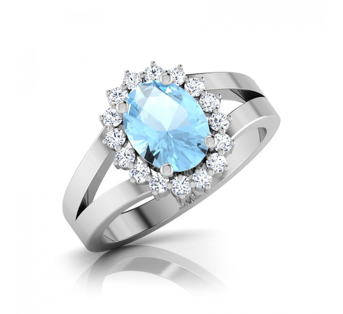 Alampata Topaz Diamond Ring