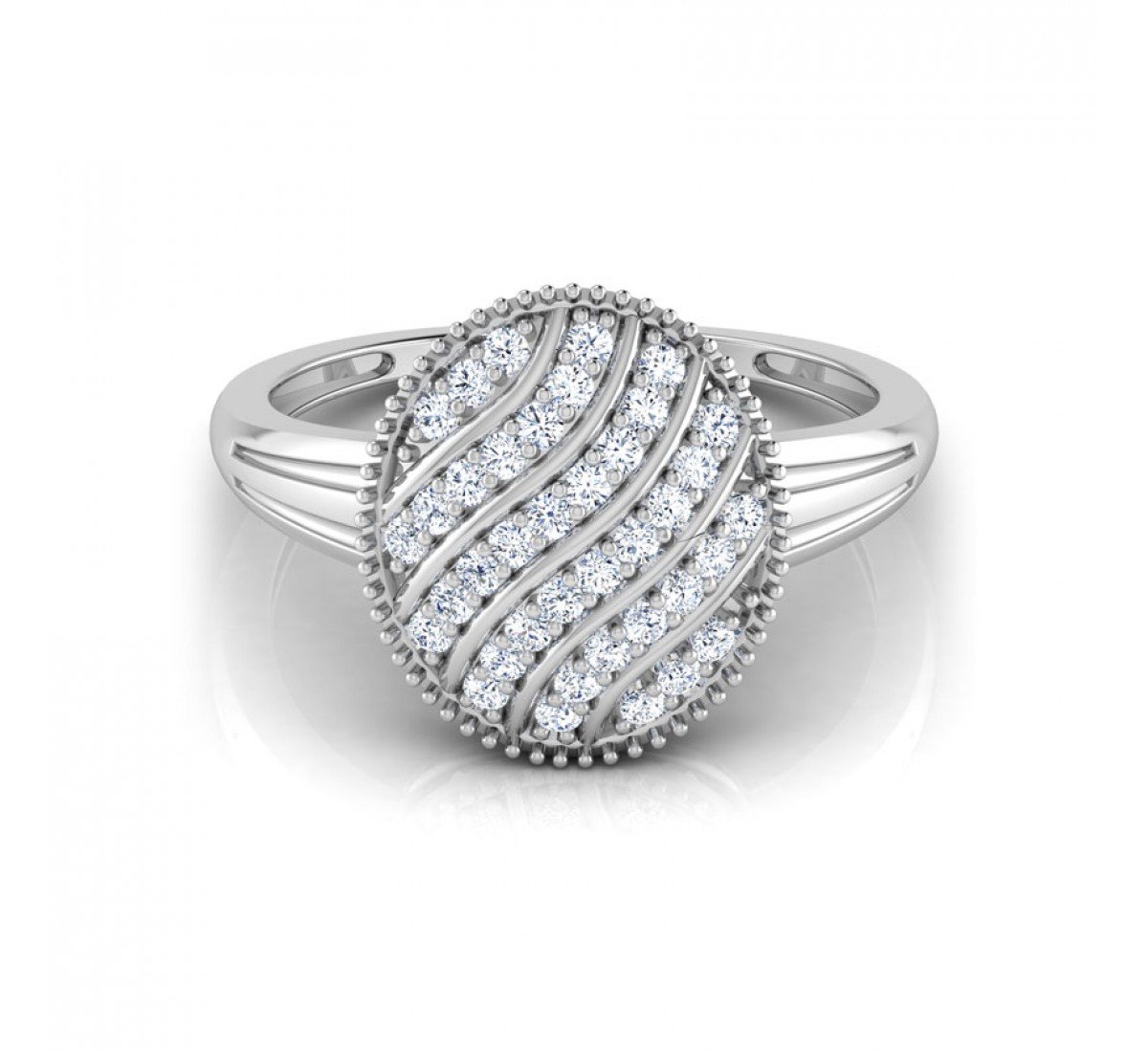 Entangle Miracle Twist Diamond Ring