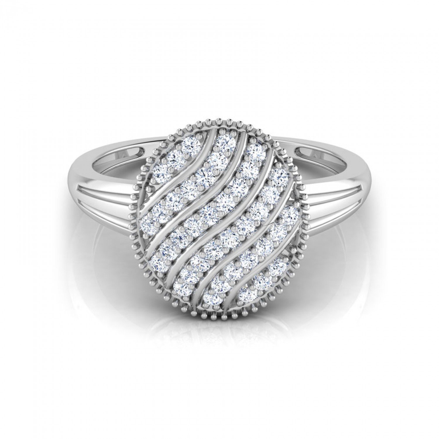 Entangle Miracle Twist Diamond Ring