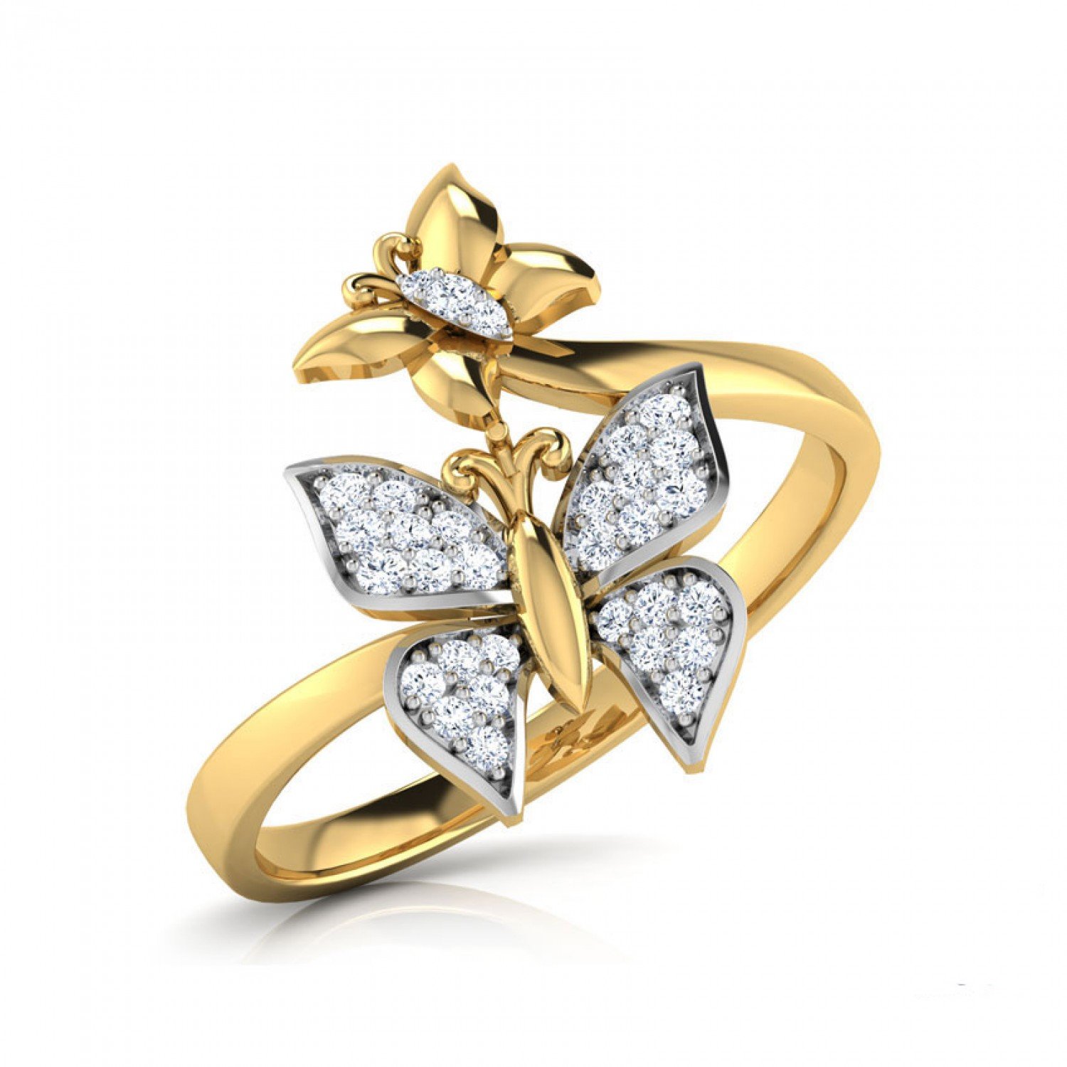 Checkered Lumina Diamond Ring