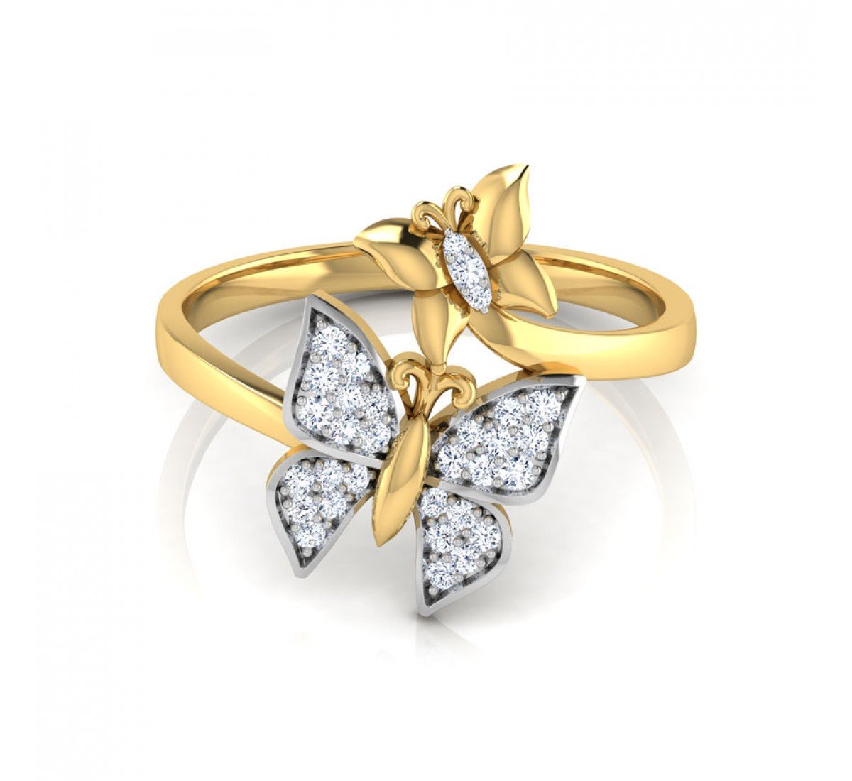 Checkered Lumina Diamond Ring