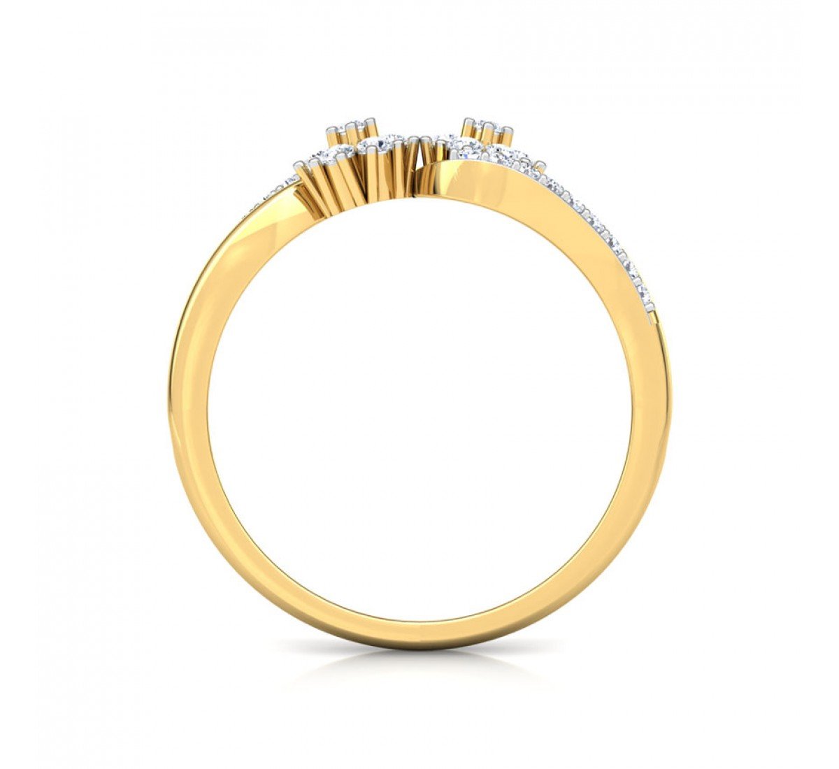 Twilight Linear Diamond Ring