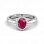 Gael Birthstone Diamond Ring