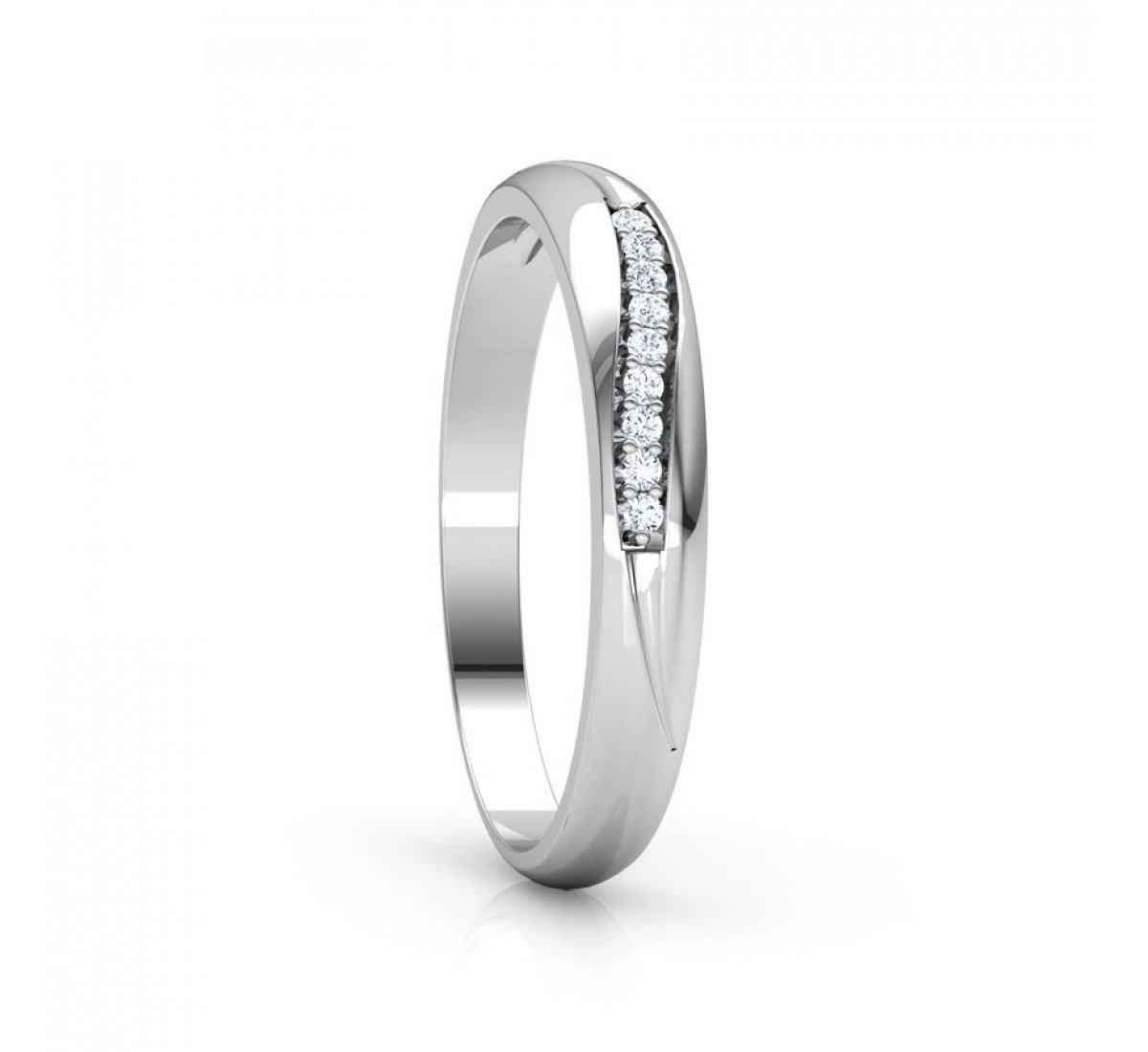 Tyra Wave Spark Diamond Ring