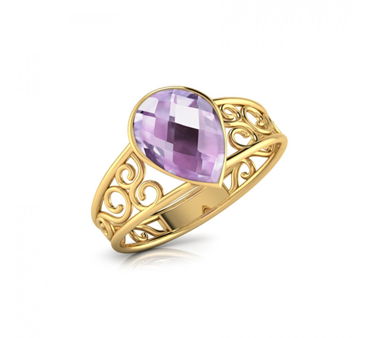 Floret Eterna Gold Ring