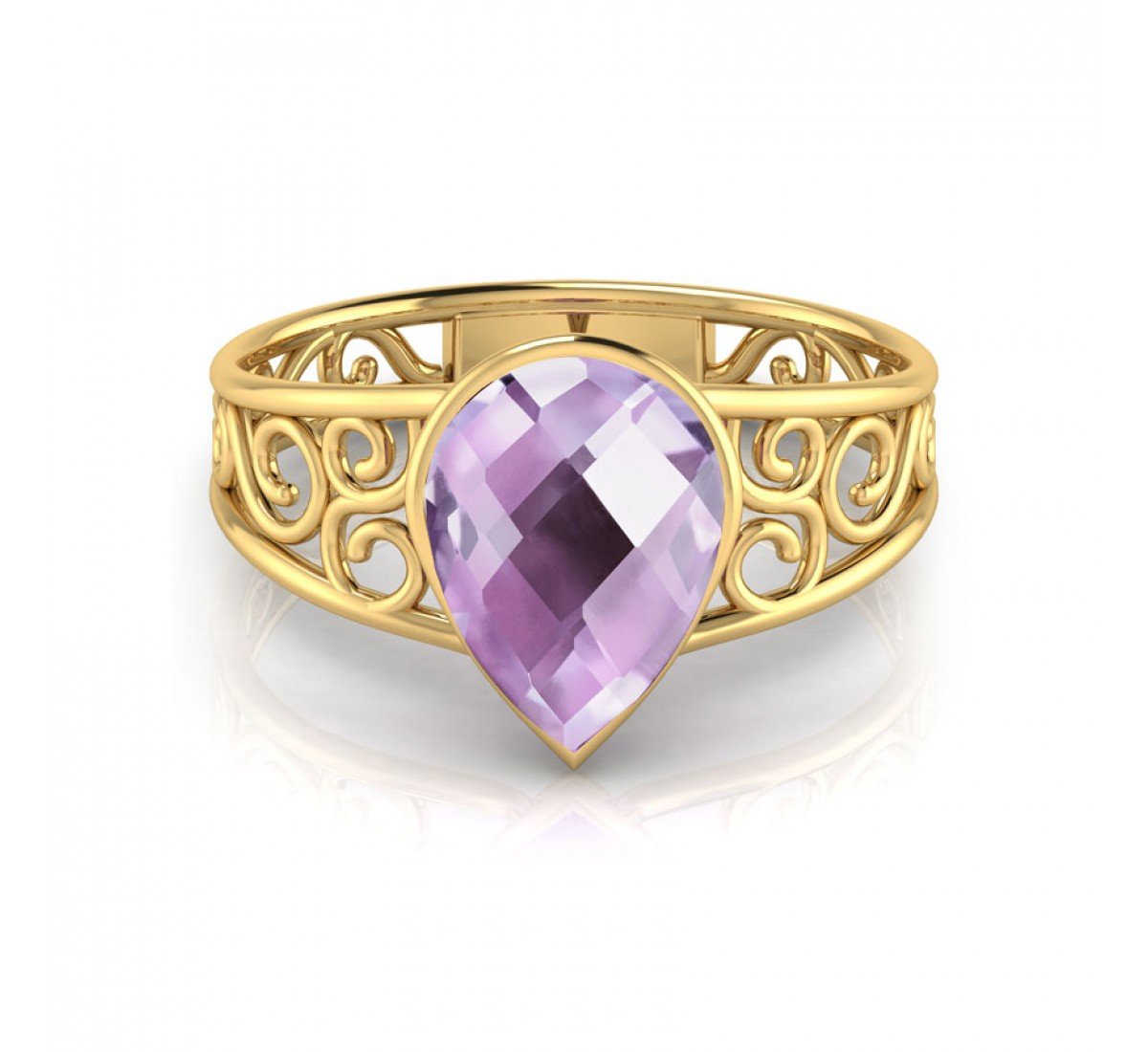 Floret Eterna Gold Ring