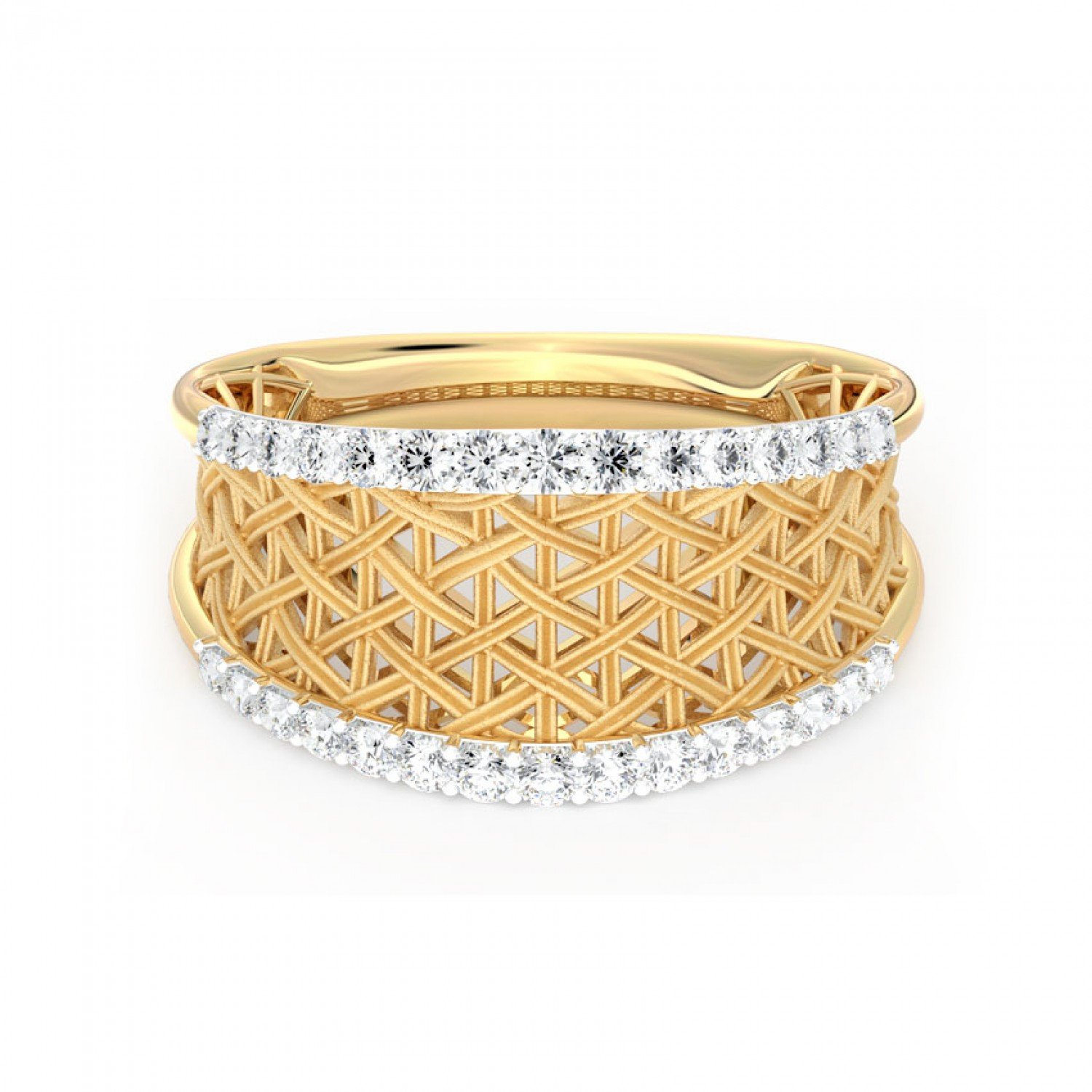 Amber Flock Diamond Ring