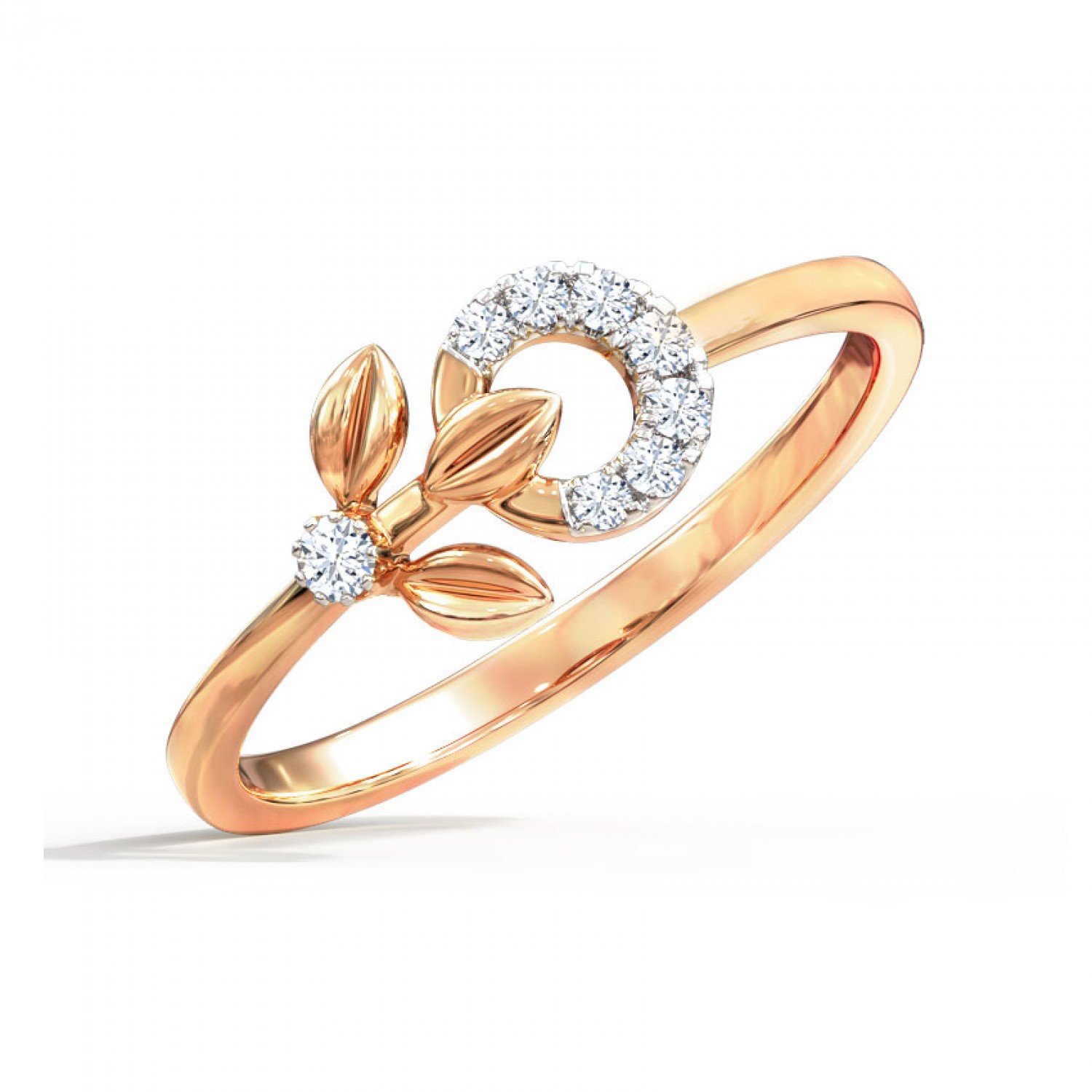 Aroha Ava Bow Diamond Ring