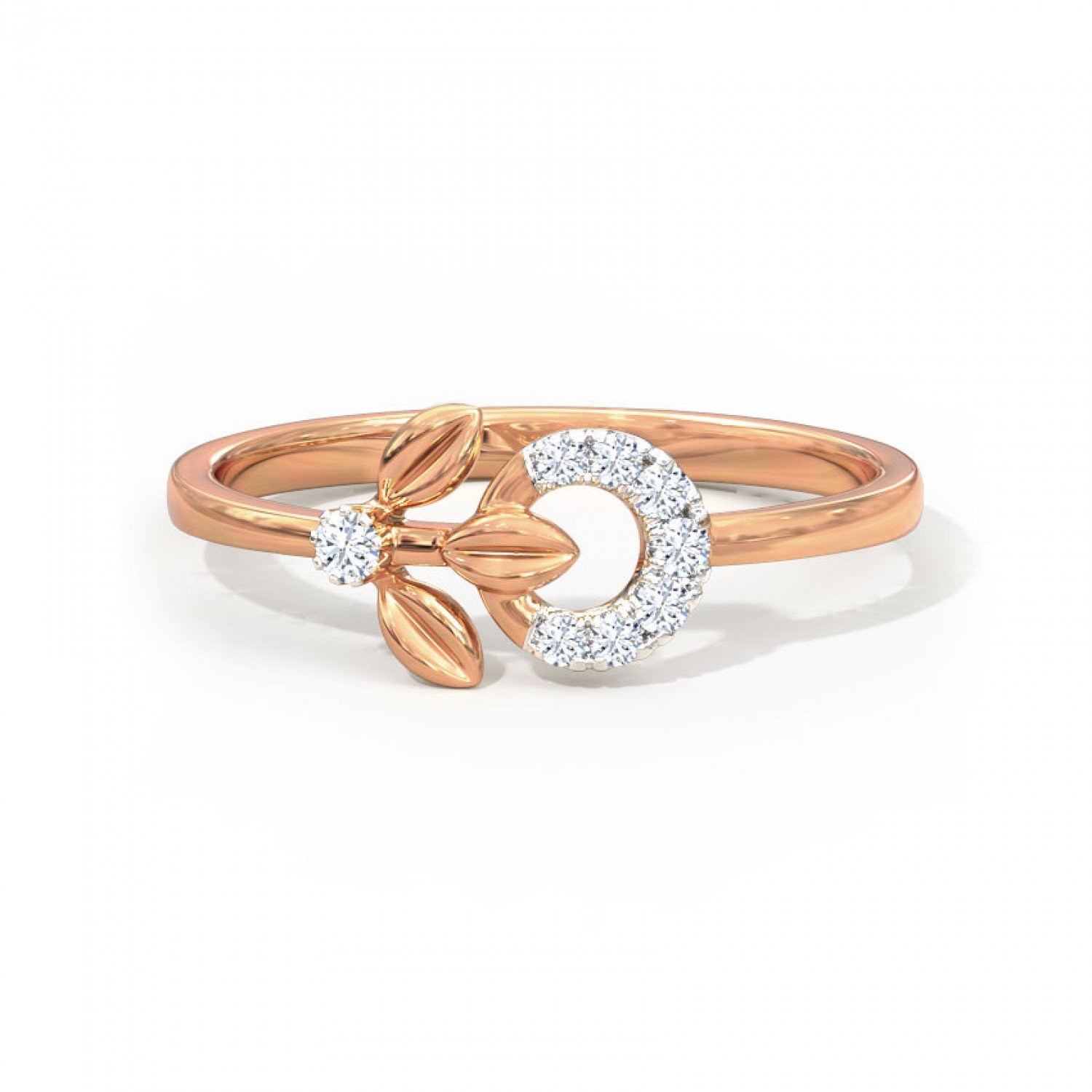 Aroha Ava Bow Diamond Ring