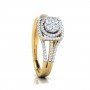 Soverign Double Halo Diamond Ring
