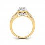 Soverign Double Halo Diamond Ring
