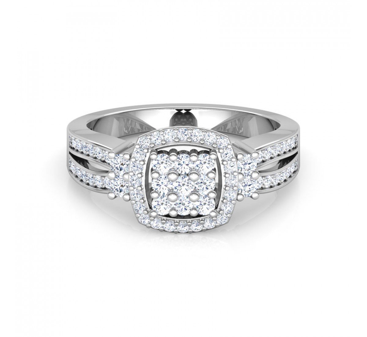 Galaxial Petals Diamond Ring