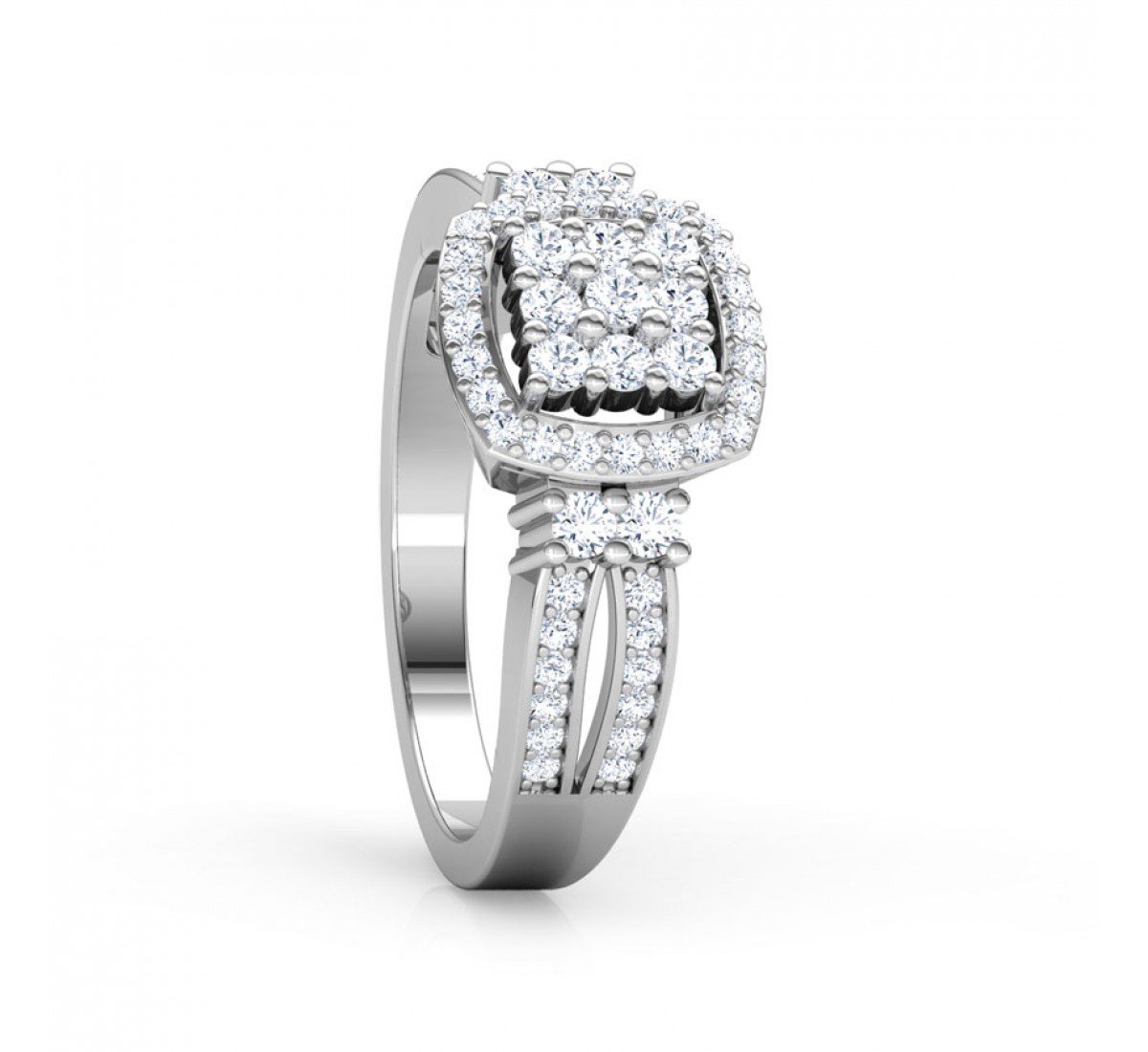 Galaxial Petals Diamond Ring