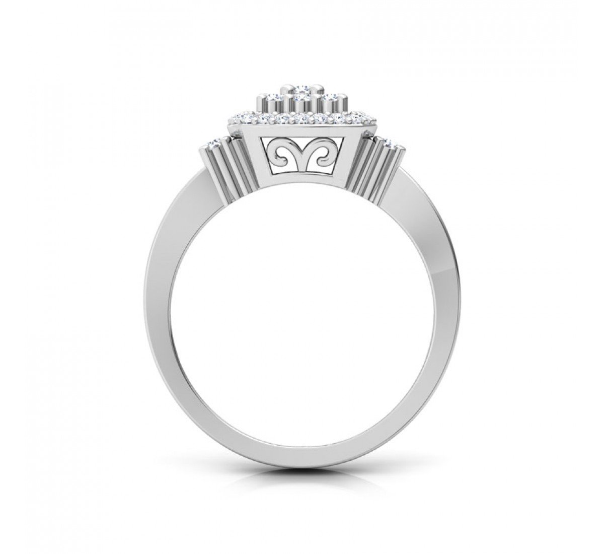 Galaxial Petals Diamond Ring