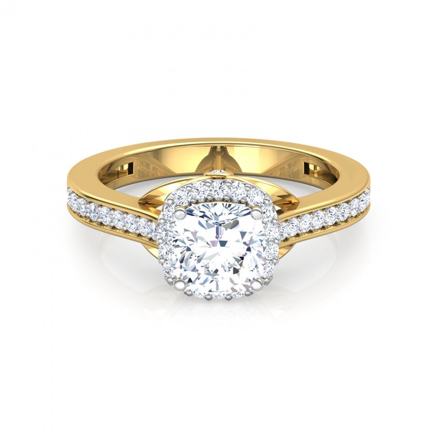 Luminance Solitaire Diamond Ring
