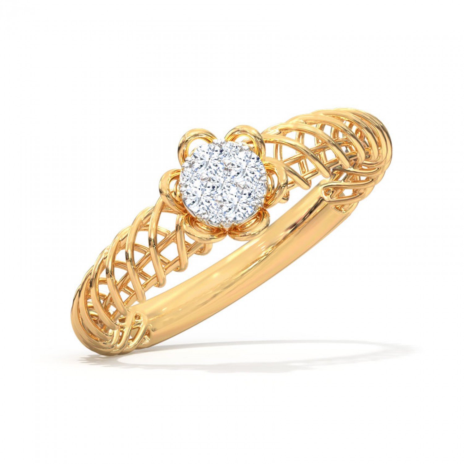 Mabel Hold Diamond Ring