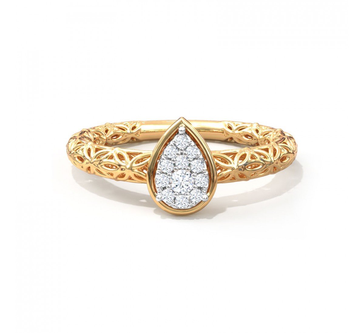 Adele Ripple Diamond Ring