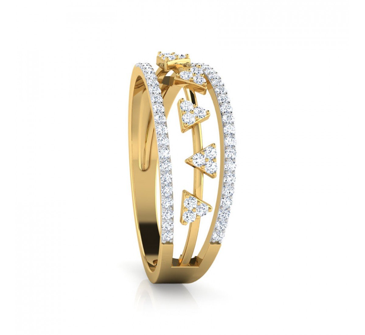 Radiance Wispy Diamond Ring