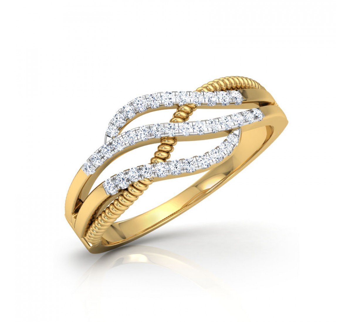 Tranquil Twinkle Diamond Ring