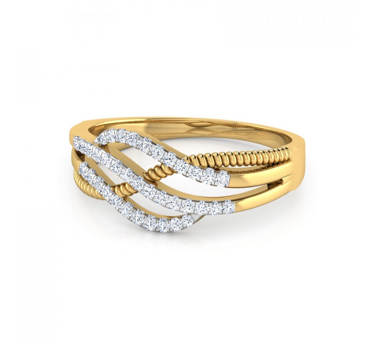 Tranquil Twinkle Diamond Ring