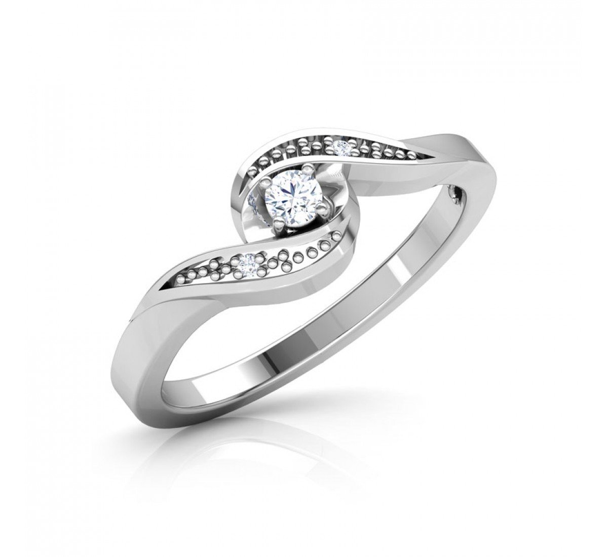 Tenebrous Jeweled Diamond Ring