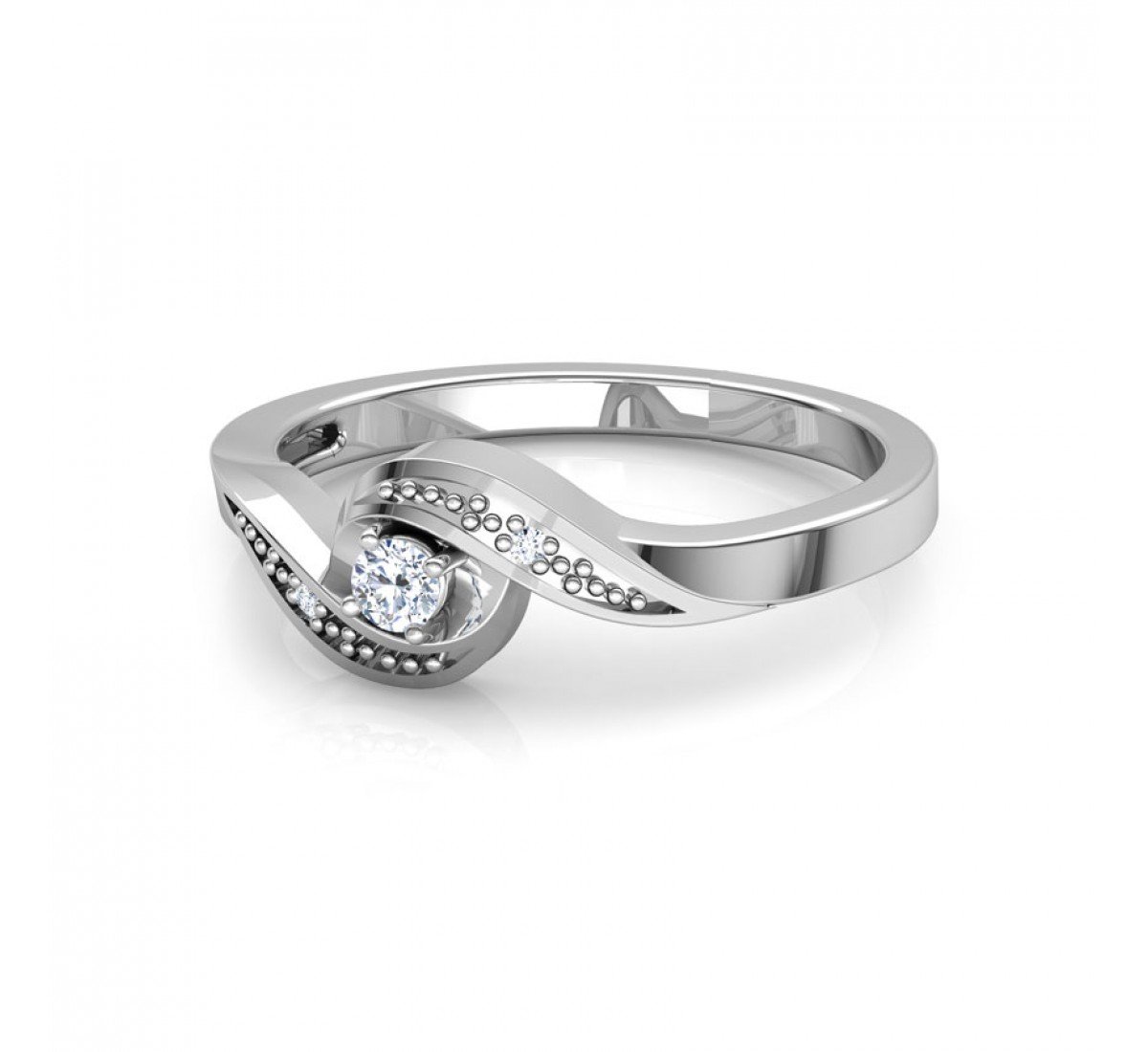 Tenebrous Jeweled Diamond Ring