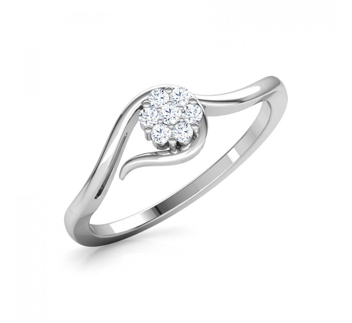 Tracy Clasp Diamond Ring
