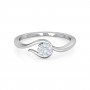 Tracy Clasp Diamond Ring
