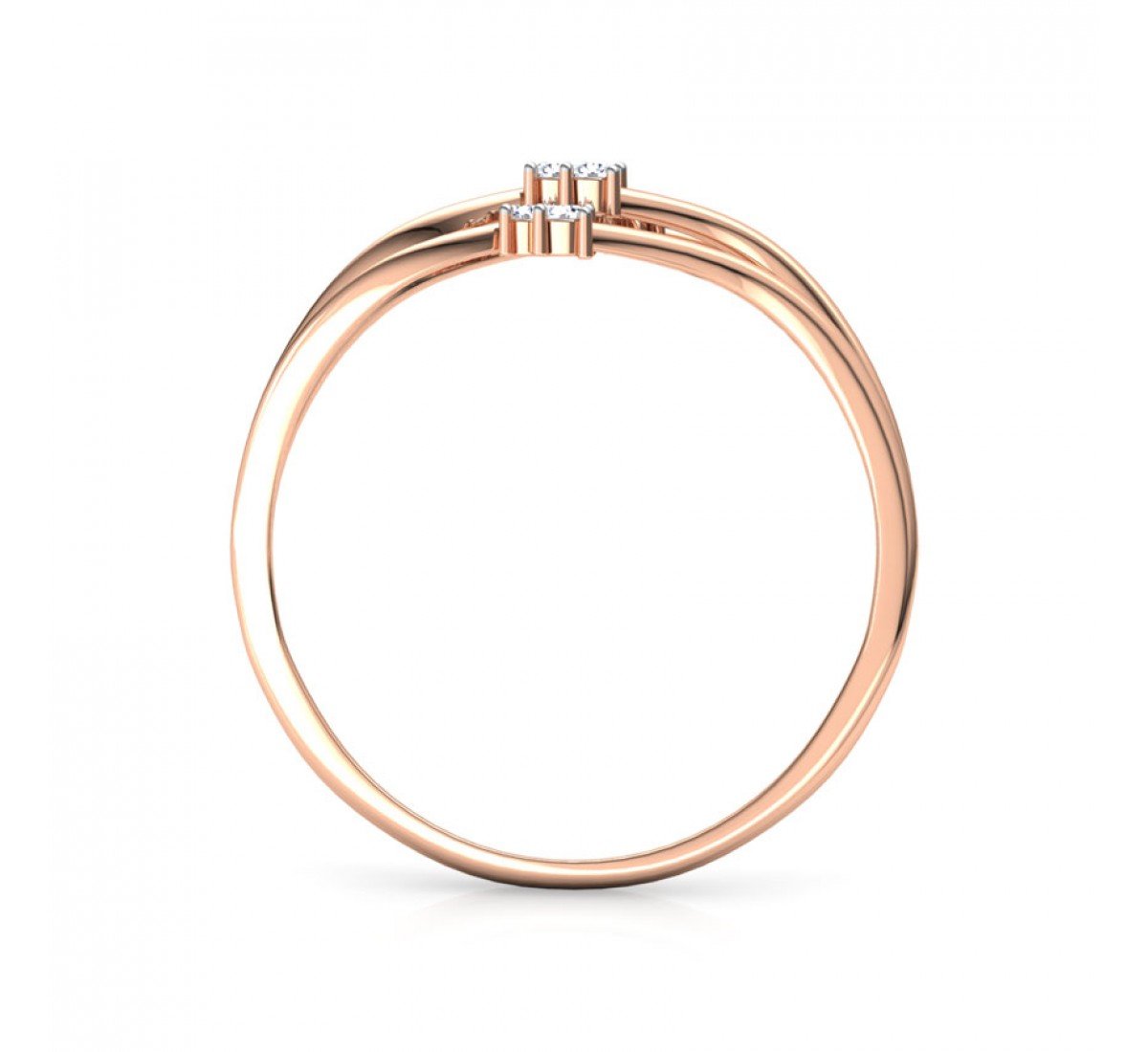 Sasha Whirl Lumina Diamond Ring