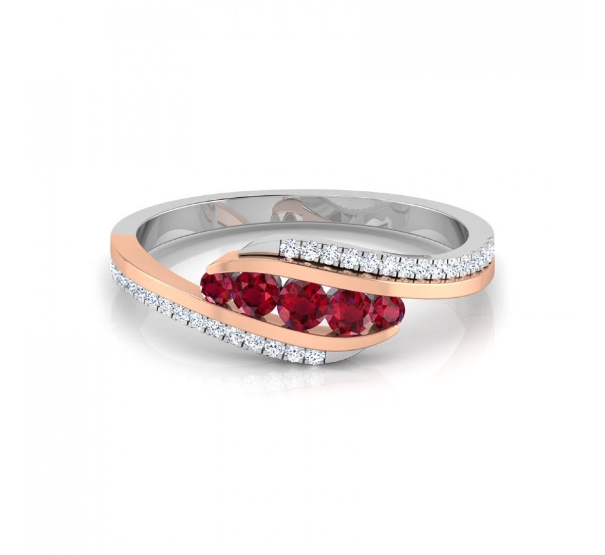 Radiant Glow Diamond Ring