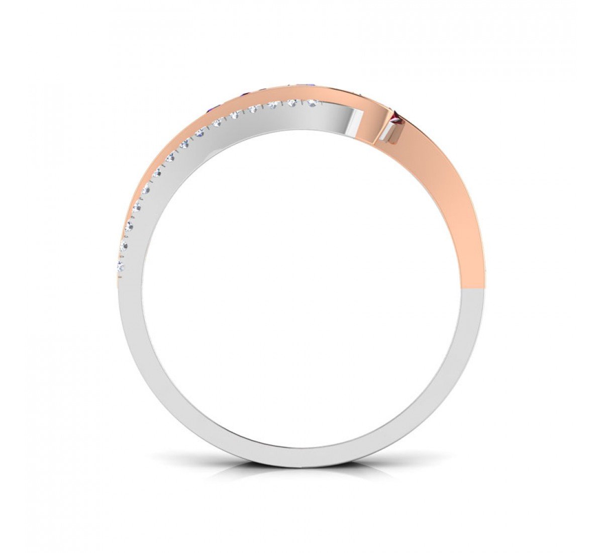 Radiant Glow Diamond Ring