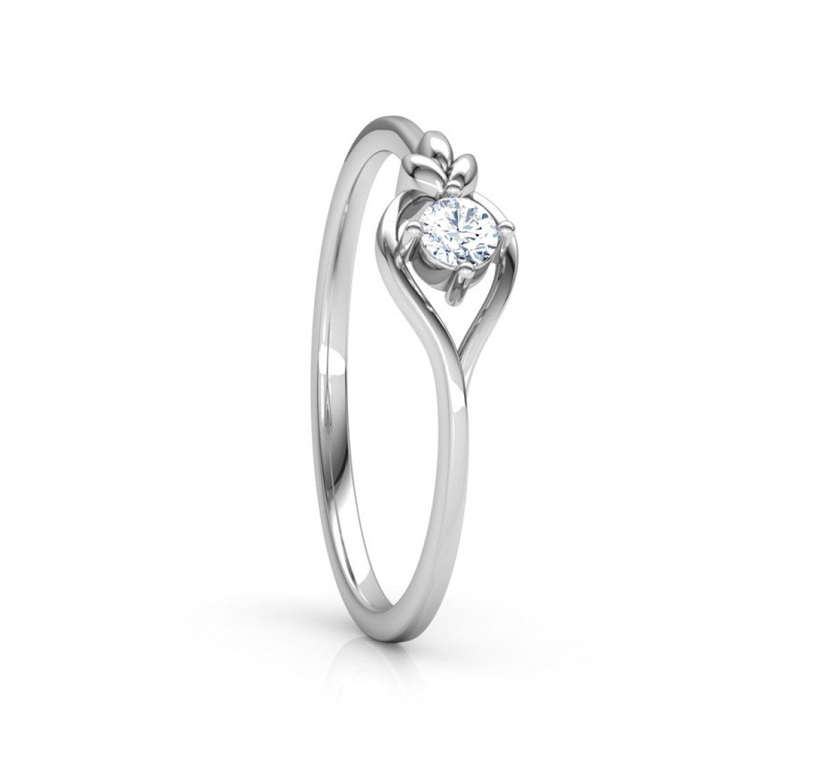 Regal Brocaded Diamond Ring