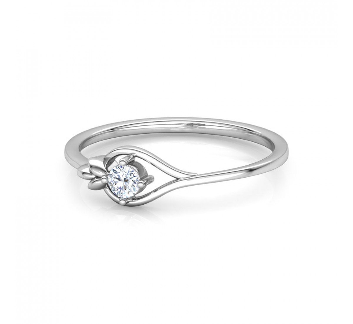 Regal Brocaded Diamond Ring